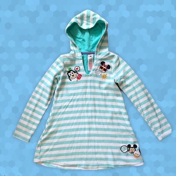 Disney Mickey Mouse & Friends Emoji Swim Cover-Up